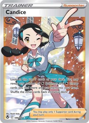 SJ Candice (Full Art) - SWSH12: Silver Tempest (SWSH12) SWSH12: Silver Tempest (Espanol)