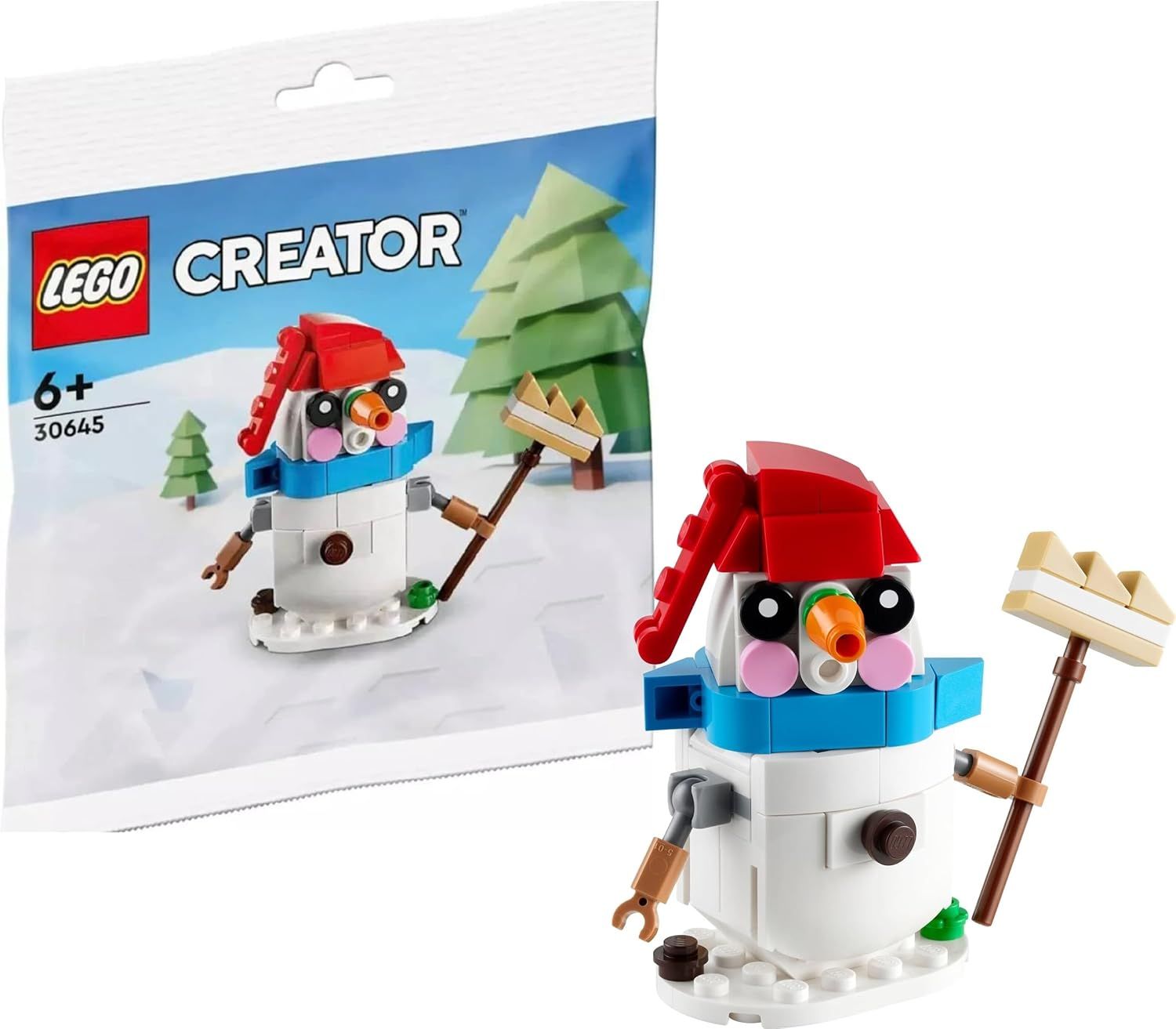SJ LEGO SET 30645 Creator Snowman Nuevo Sellado