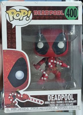 SJ Deadpool Figura Funko Pop 400 * Caja Danada*