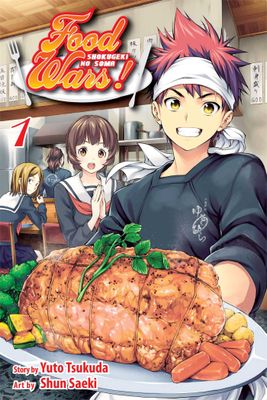 SJ Food Wars Manga Volumen 1 Ingles