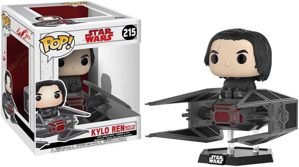 SJ Kylo Ren Figura Funko Pop With the Fighter Star Wars Figura 215