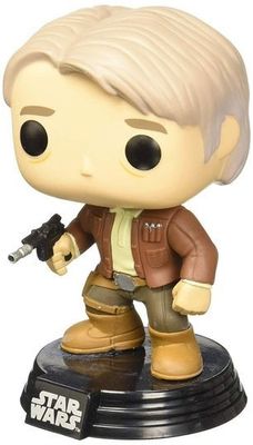SJ Han Solo Figura Funko Pop Star Wars Figura The Force Awakens Suelto sin Caja
