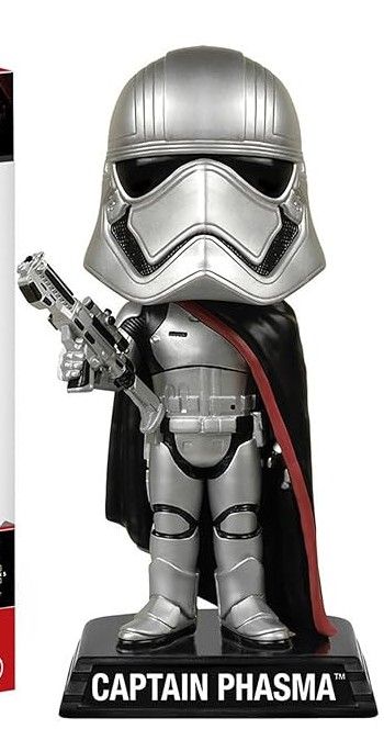 SJ Captain Phasma Figura Vinyl Bobble Head Star Wars Figura