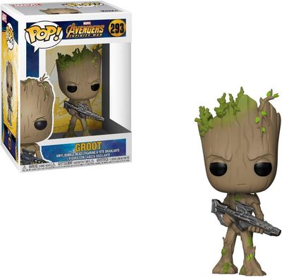 SJ Groot Figura Funko Pop 293 Avengers Infinity War