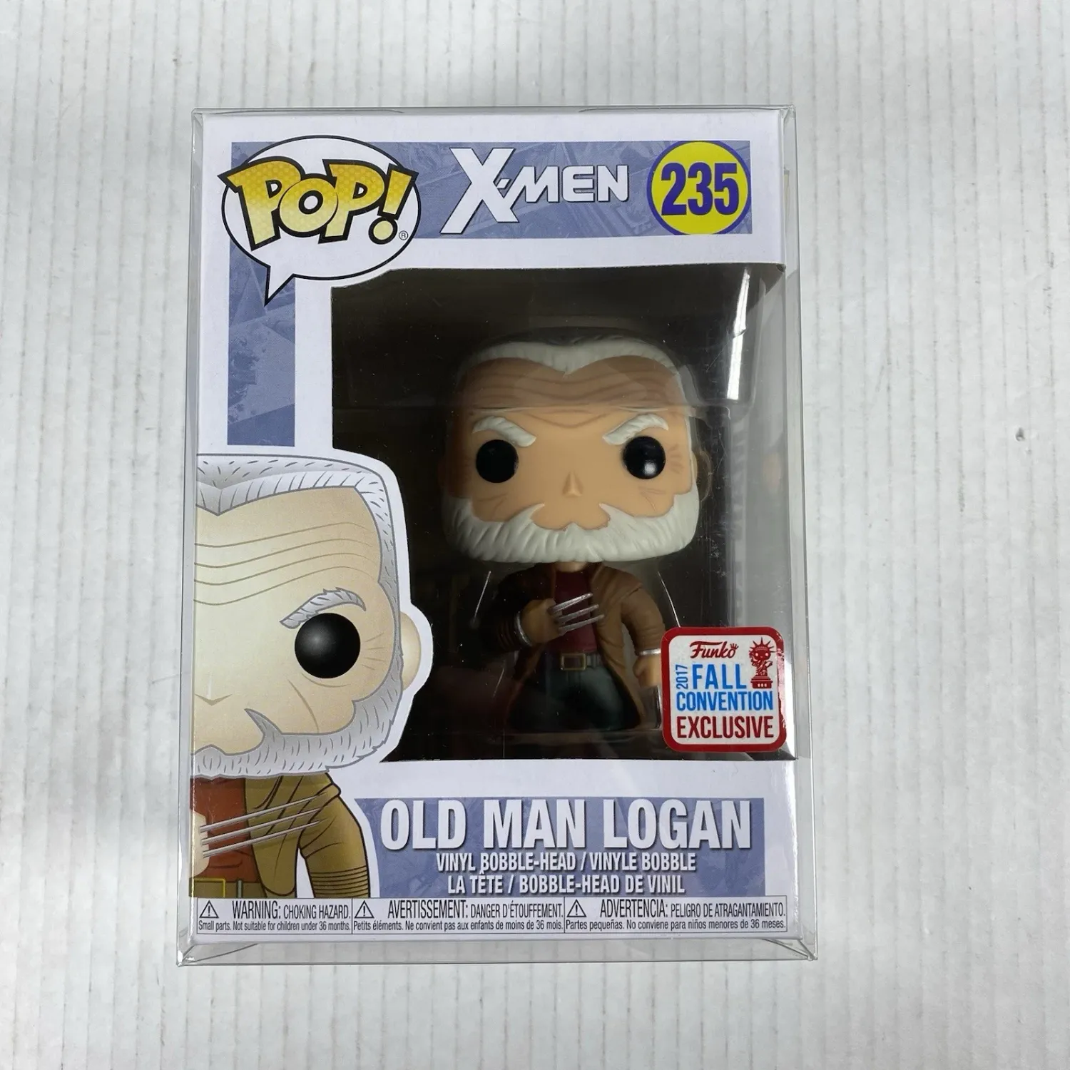 SJ Old Man Logan Funko Pop 235 Fall Convention 2017 X Men Figura Wolverine Figura