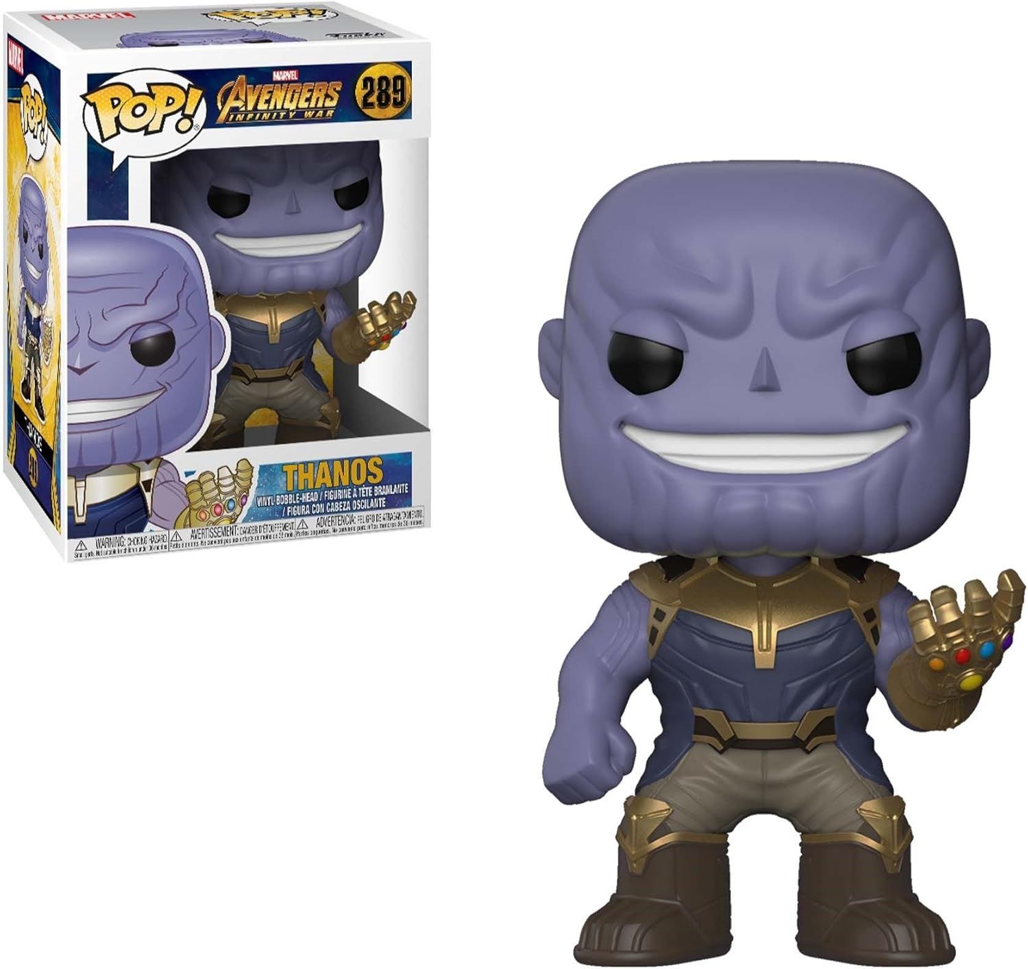 SJ Thanos Figura Funko Pop 289 Avengers Infinity War Figura