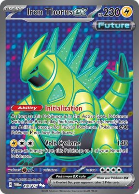 SJ Iron Thorns ex - 196/167 - SV06: Twilight Masquerade (TWM) SV06: Twilight Masquerade