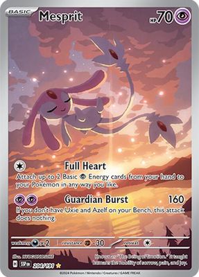 SJ Mesprit - 204/191 - SV08: Surging Sparks (SSP) SV08: Surging Sparks