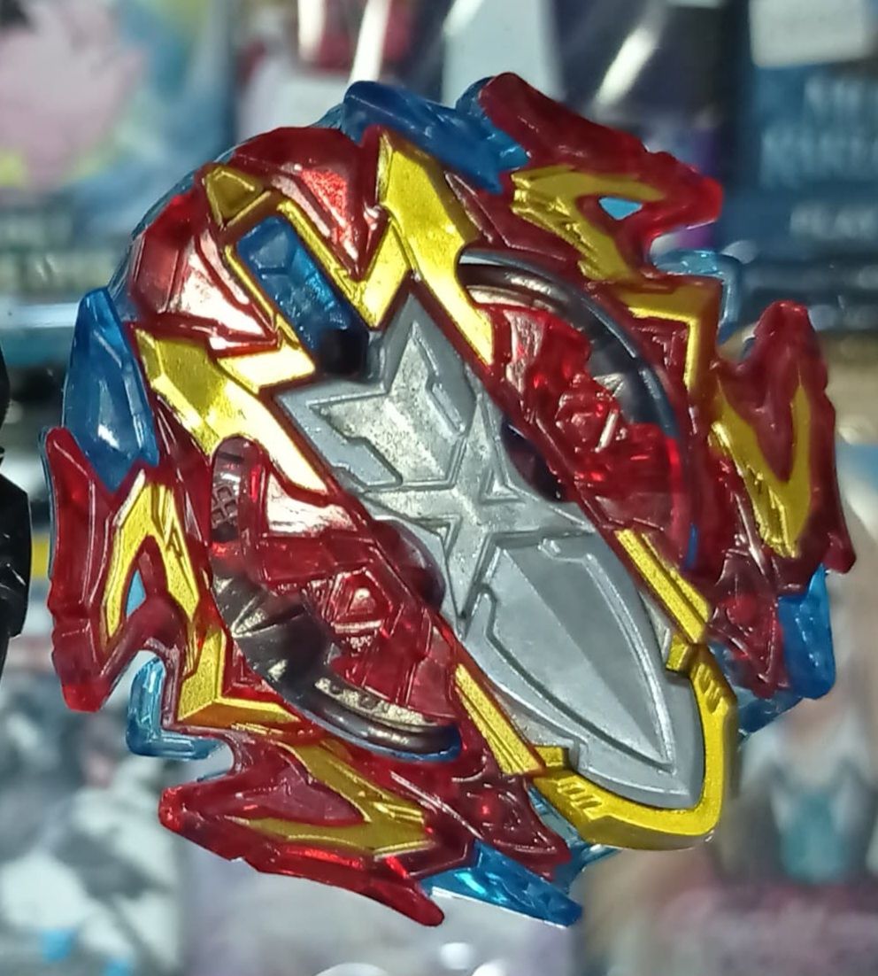 SJ Beyblade Rojo Xcalibur