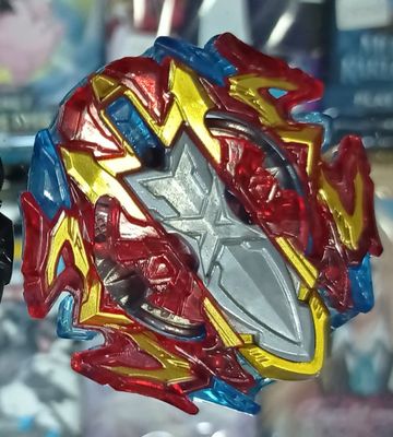 SJ Beyblade Rojo Xcalibur