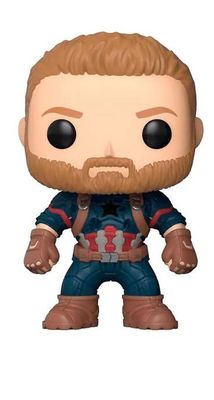 SJ Captain America Figura Funko Pop Suelto Sin Caja Avengers Capitan America Figura