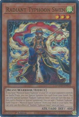 SJ-GA Radiant Typhoon Swen - Doom of Dimensions (DOOD) Doom of Dimensions Ultra Rare