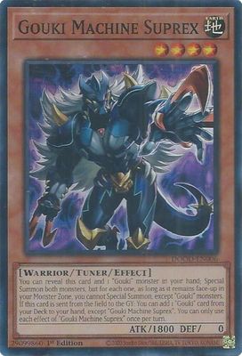 SJ-GA Gouki Machine Suprex - Doom of Dimensions (DOOD) Doom of Dimensions Super Rare