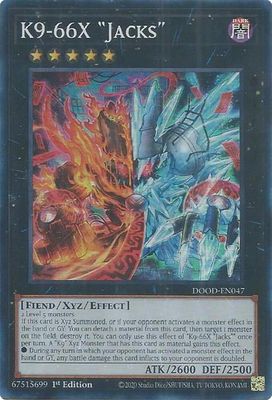 SJ-GA K9-66X &quot;Jacks&quot; - Doom of Dimensions (DOOD) Doom of Dimensions Super Rare