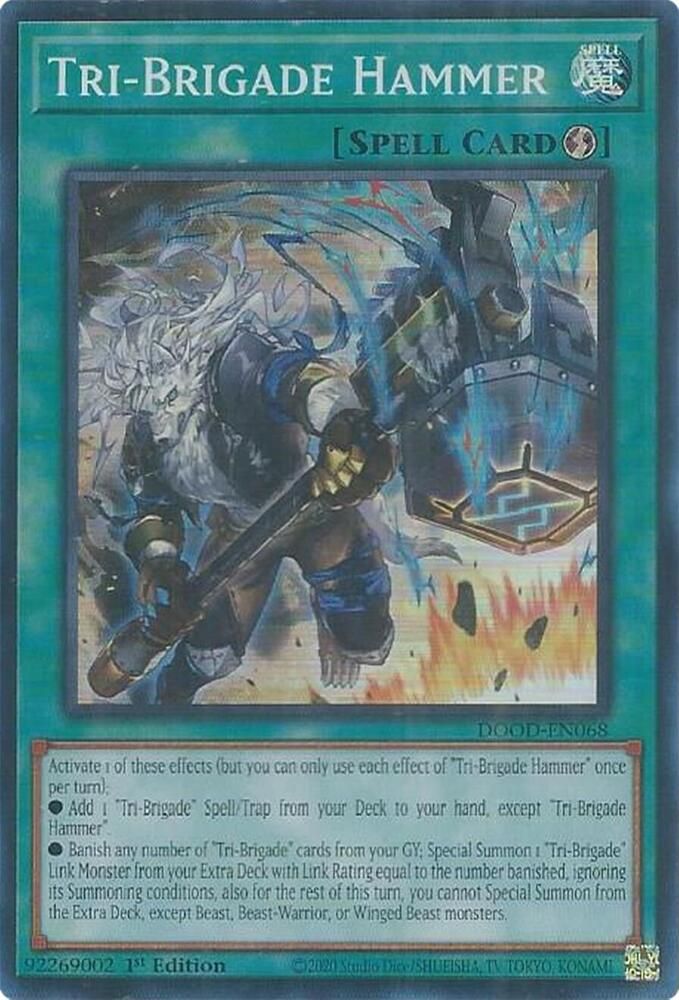 SJ-GA Tri-Brigade Hammer - Doom of Dimensions (DOOD) Doom of Dimensions Super Rare