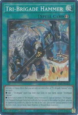 SJ-GA Tri-Brigade Hammer - Doom of Dimensions (DOOD) Doom of Dimensions Super Rare