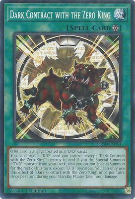 SJ-GA Dark Contract with the Zero King - Doom of Dimensions (DOOD) Doom of Dimensions