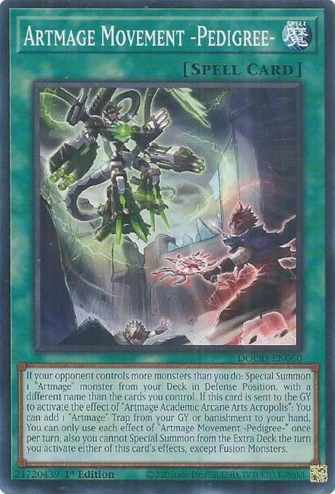 SJ-GA Artmage Movement -Pedigree- - Doom of Dimensions (DOOD) Doom of Dimensions