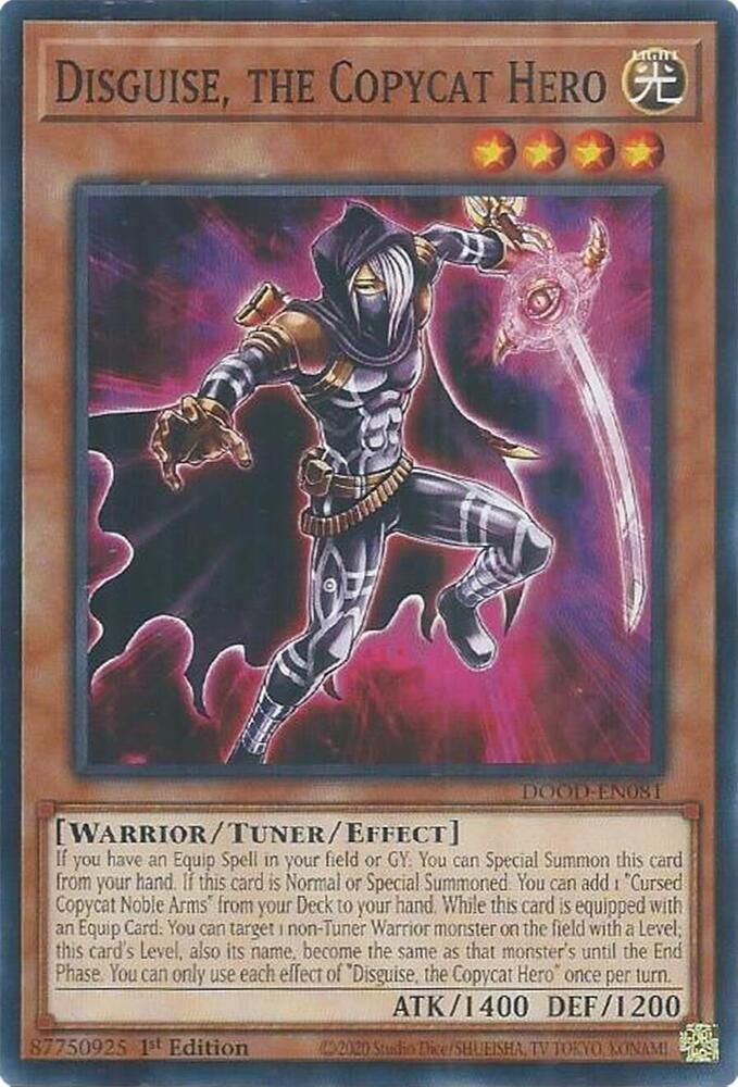 SJ-GA Disguise, the Copycat Hero - Doom of Dimensions (DOOD) Doom of Dimensions