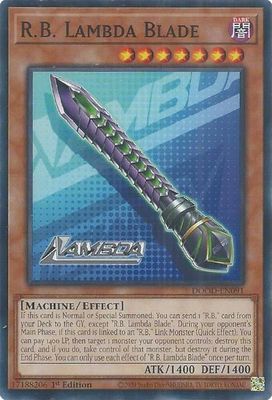 SJ-GA R.B. Lambda Blade - Doom of Dimensions (DOOD) Doom of Dimensions