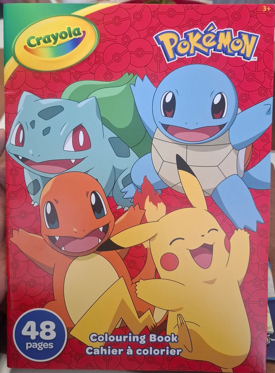 SJ Pokemon Libro para Colorear Crayola