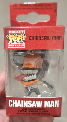 SJ Chainsaw Man Figura Pocket Pop Keychain Llavero