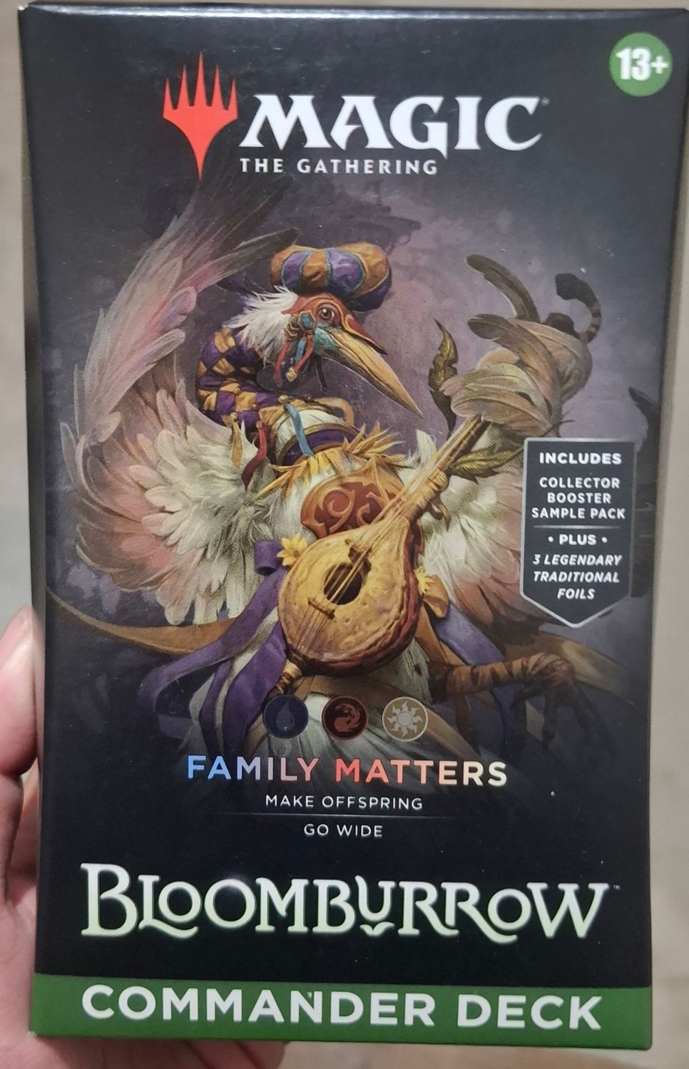 SJ Bloomburrow Commander Deck Family Matters Nuevo Sellado Magic The Gathering Deck