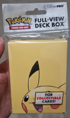 SJ Pokemon Deck Box Pikachu Deck Box