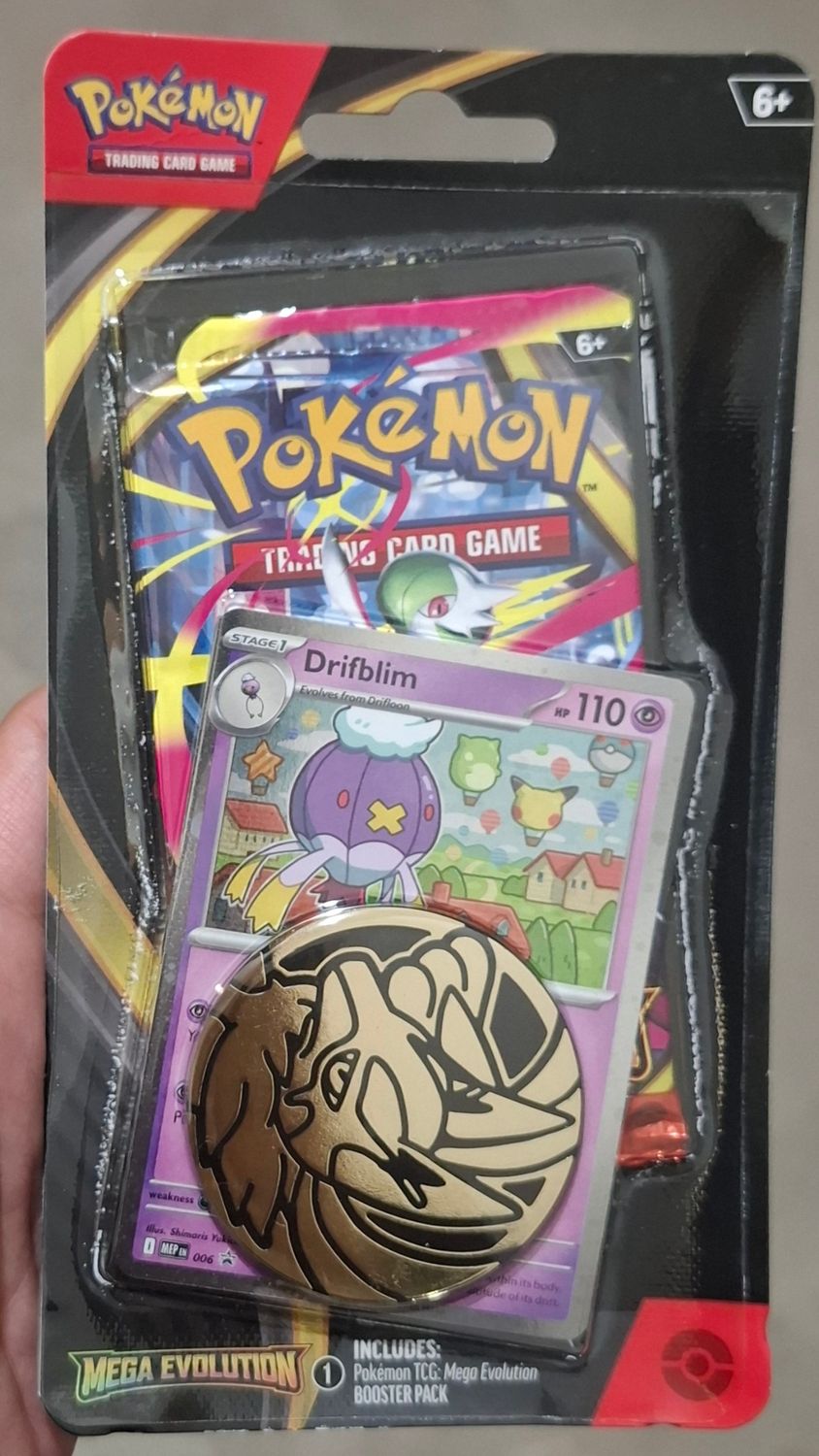 SJ Blister Pack Pokemon Mega Evolution Drifblim