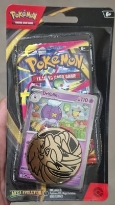 SJ Blister Pack Pokemon Mega Evolution Drifblim