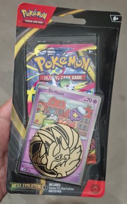 SJ Blister Pack Pokemon Mega Evolution Drifloon