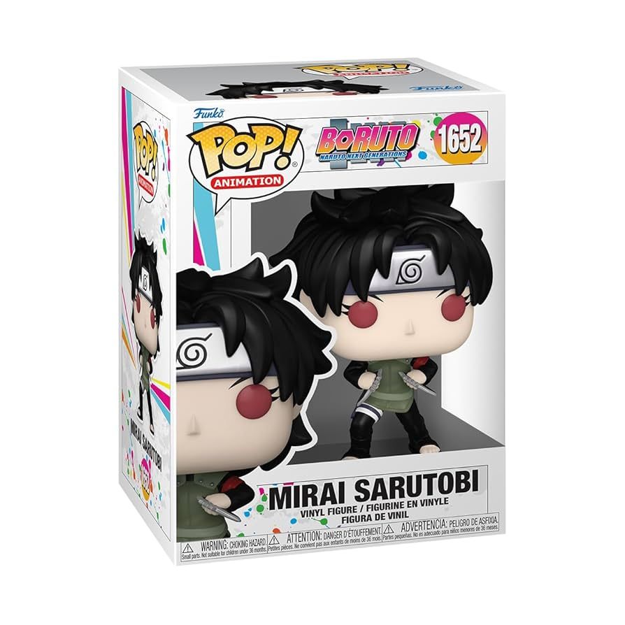 SJ Mirai Sarutobi Figura Funko Pop Boruto