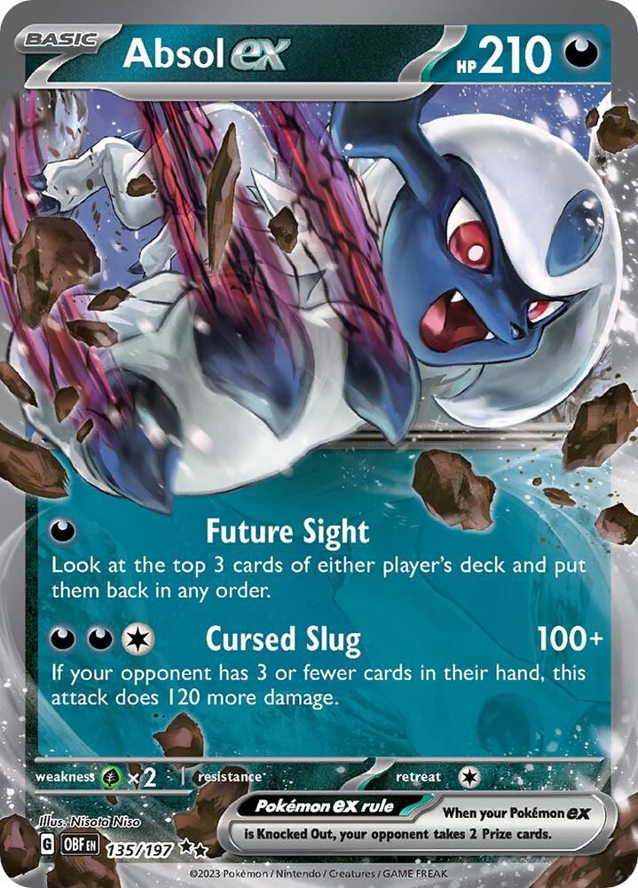 SJ Absol ex - 135/197 - SV03: Obsidian Flames (OBF) SV03: Obsidian Flames