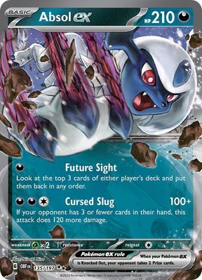 SJ Absol ex - 135/197 - SV03: Obsidian Flames (OBF) SV03: Obsidian Flames