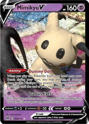 SJ Mimikyu V - SWSH09: Brilliant Stars (SWSH09) SWSH09: Brilliant Stars