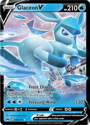 SJ Glaceon V - Crown Zenith (CRZ) Crown Zenith