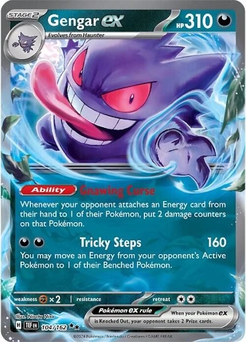 SJ Gengar ex - 104/162 - SV05: Temporal Forces (TEF) SV05: Temporal Forces