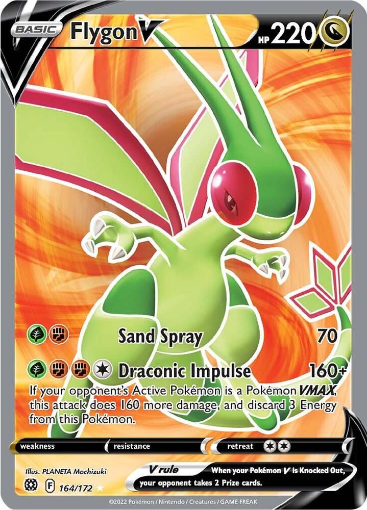 SJ Flygon V (Full Art) - SWSH09: Brilliant Stars (SWSH09) SWSH09: Brilliant Stars