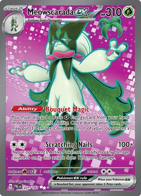 SJ Meowscarada ex - 231/193 - SV02: Paldea Evolved (PAL) SV02: Paldea Evolved