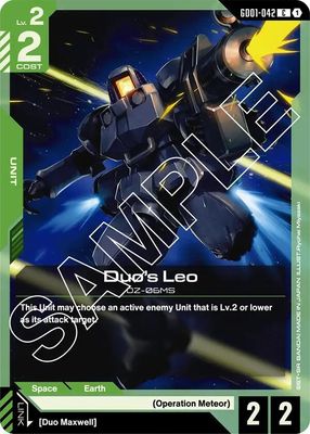 SJ-GA Duo&#39;s Leo - Newtype Rising (GD01) Newtype Rising