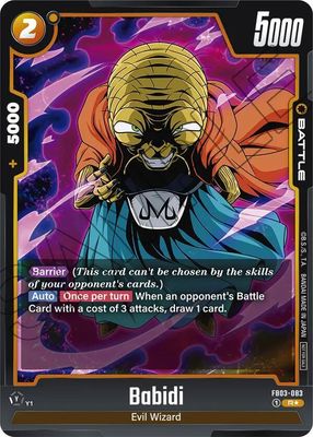 Babidi - FB03-083 (Championship Pack 02) - Tournament and Championship Promos (DBSFW_TPR) Tournament and Championship Promos