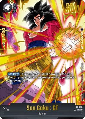 Son Goku : GT - FP-022 (Selection Pack 01) - Tournament and Championship Promos (DBSFW_TPR) Tournament and Championship Promos