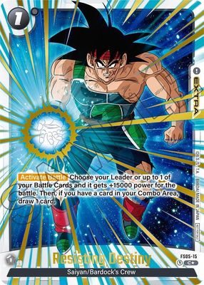 Resisting Destiny (Championship Pack 03) - Tournament and Championship Promos (DBSFW_TPR) Tournament and Championship Promos