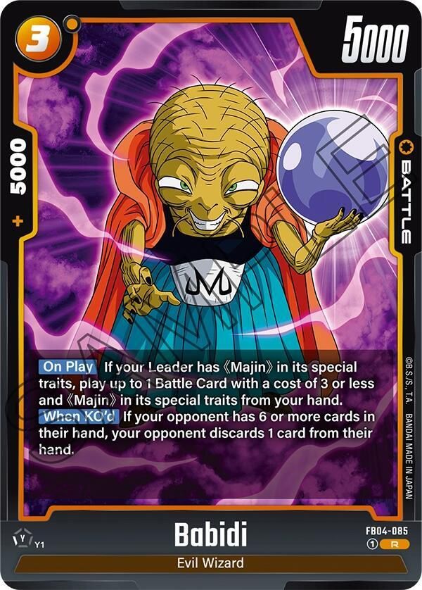 Babidi - Ultra Limit (FB04) Ultra Limit Foil