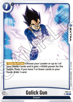 Galick Gun - Starter Deck 2: Vegeta (FS02) Starter Deck 2: Vegeta