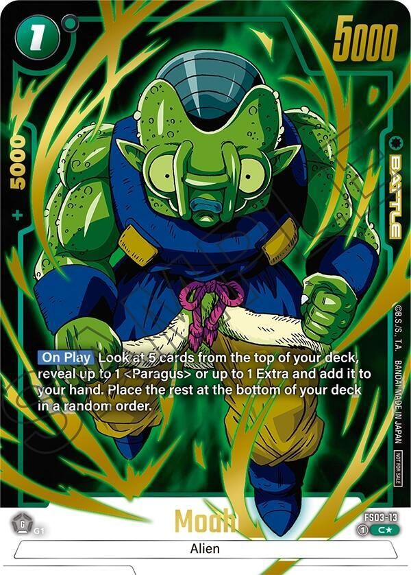 Moah (Championship Pack 03) - Tournament and Championship Promos (DBSFW_TPR) Tournament and Championship Promos