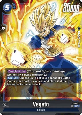 Vegeta - FS02-13 - Starter Deck 2: Vegeta (FS02) Starter Deck 2: Vegeta Foil