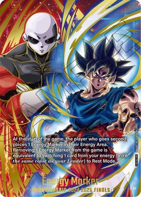 SHX Energy Marker - E-07 (Championship 2024-2025 Finals) - Tournament and Championship Promos (DBSFW_TPR) Tournament and Championship Promos