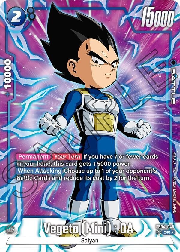 Vegeta (Mini) : DA (Alternate Art) - Ultra Limit (FB04) Ultra Limit