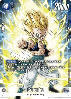 Gotenks - FS02-03 (Bonus Pack Alternate Art) - Starter Deck 2: Vegeta (FS02) Starter Deck 2: Vegeta